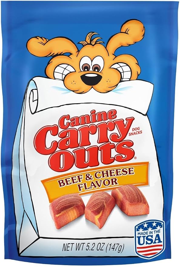 Canine Carry Outs Del Monte Beef & Cheese Flavor