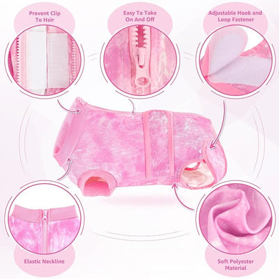 Lukovee Recovery Suit for Dogs, Zipper On Recovery Suit for Female Male Dog, Onesie Abdominal Wounds Cone E-Collar Alternative Prevent Licking Spay Recovery Suit (L, 2TPI)