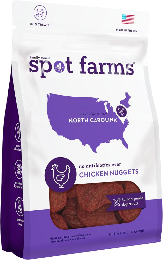 Chicken Nuggets Healthy All Natural Dog Treats Human Grade Grain Free 12 oz