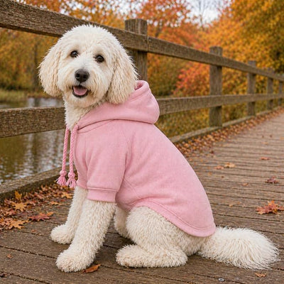 Pet Life ® Premium Ultra-Soft Year-Round Machine Washable American Classic Breathable Cotton Hooded Dog Sweater Pet Hoodie