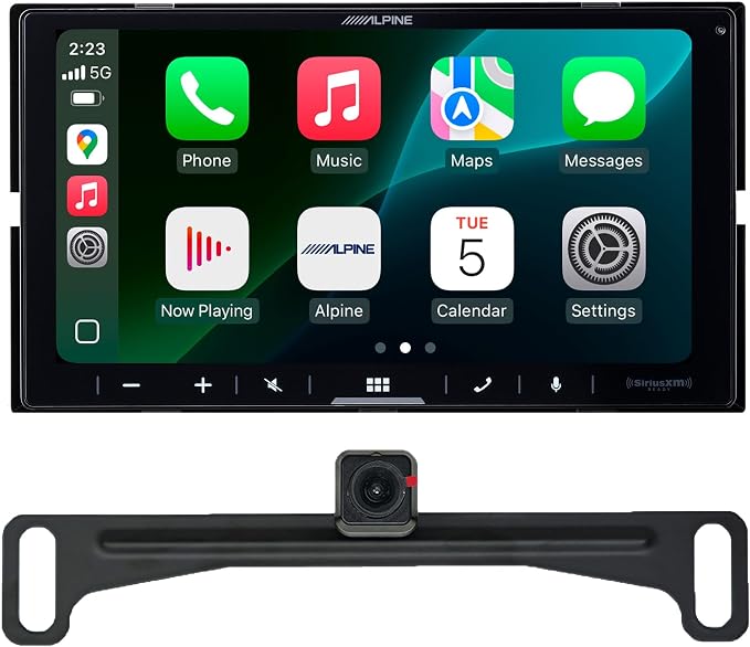 Alpine ILX-W770-M, 7-Inch Double DIN Digital Multimedia Receiver w/Wireless Apple Carplay, Android Auto and Maestro Capabilities - Includes Backup Camera