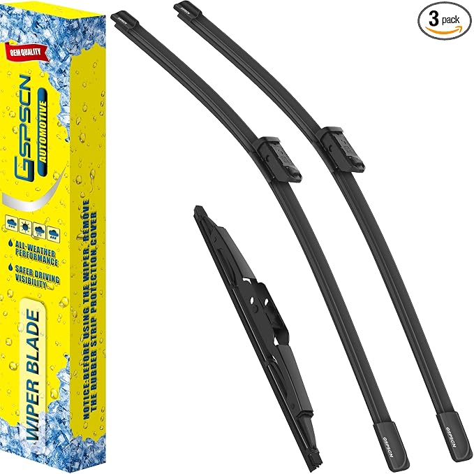 GSPSCN 3 Wipers For Chevrolet Trax 2022-2013 /Buick Encore 2022-2013，Original Equipment Windshield Wiper Blades Set 26"+14"+10" (Set of 3)