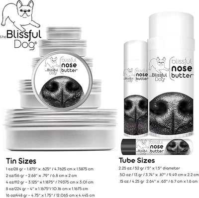 The Blissful Dog Flat-Coat Retriever Unscented Nose Butter - Dog Nose Butter, 8 Ounce