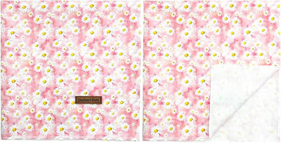 Lionheart Glory Dog Bandana - Square Adjustable Florals Dog Kerchief for Medium & Large Dogs, Soft Washable Comfortable Scarf, Perfect for Spring/Summer - Pack of 1
