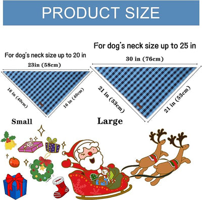 Unique Style Paws Dog Bandanas 1PC Washable Cotton Triangle Dog Scarfs for Small Medium Large Dogs and Cats