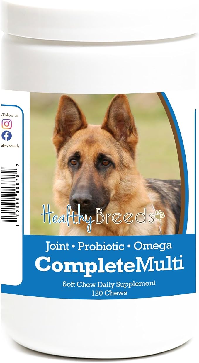 German Shepherd All in One Multivitamin Soft Chew 120 Count