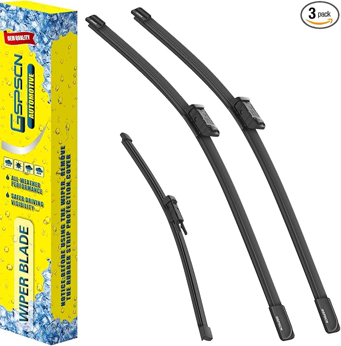 GSPSCN 3 Wipers Replacement for Land Rover Range Rover Velar L560 2024 2023 2022 2021 2020 2019 2018，Original Equipment Windshield Wiper Blades 26"+19"+13" (set of 3) Top Lock