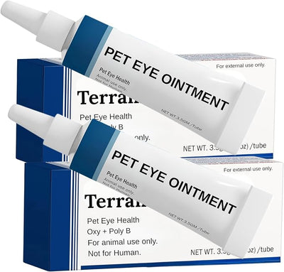 Pet Eye Cream for Dogs, Cats and All Pets - 1/8 oz (3.5g) 2 Tube