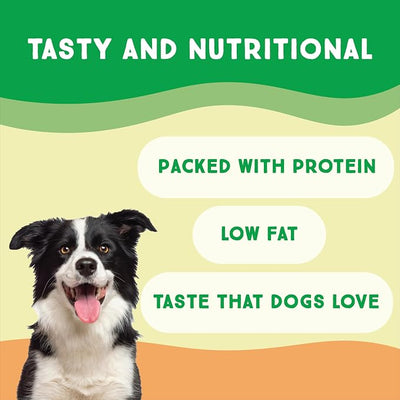 Ultra Chewy Turkey Tendon Knotted Bones for Dogs - Premium All-Natural, Hypoallergenic, Long-Lasting Dog Chew Treat, Easy to Digest - Ingredient Sourced from USA (3.5 Inch - 6 Pack)