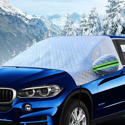 Car Windshield Cover for Ice and Snow for Hyundai Venue 2020-2025, Durable Magnetic Winter Frost Hail Guard with Side Window and Mirror Protector,SUVs