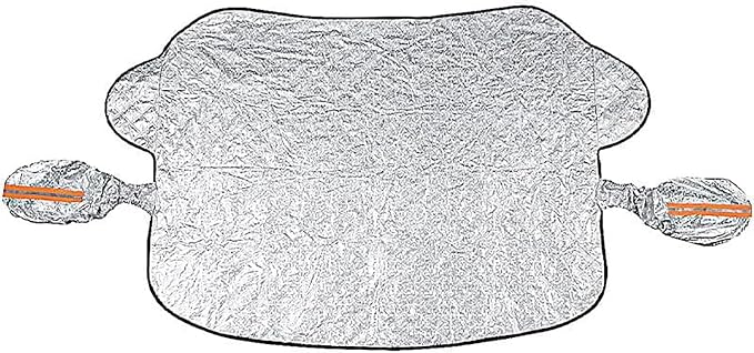 Car Windshield Snow Cover for Benz AMG GLC SUV Coupe 300d 300e 300de 400d GLC, Magnetic Front Window Cover 4-Layer Protection for Snow Ice Frost Sun with Side Mirrors Winter Accessories,XL