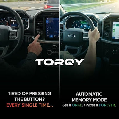Torqy Auto Start Stop Eliminator for Ford F-150 2021-2026 - Plug & Play Autostop Eliminator Memory Module - Essential 2025 2024 F150 Accessories - No Coding Required, No Error Codes