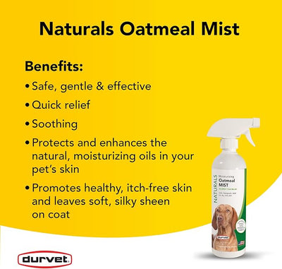 Durvet Naturals Oatmeal Mist, 17-Ounce