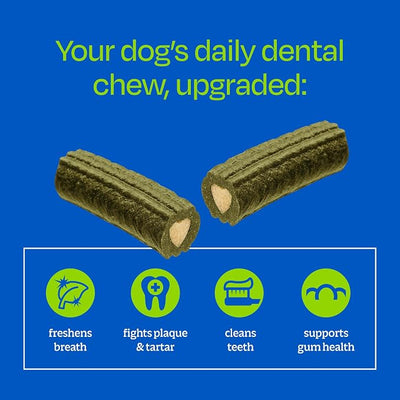 Ark Naturals Brushless Toothpaste, Dog Dental Chews for Medium Breeds, Freshens Breath, Helps Reduce Plaque & Tartar, 18oz, 1 Pack