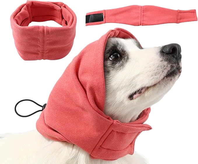 Dog Calming Hoodie, Reducing Noise Wrap, Dog Ear Muffs Noise Protection