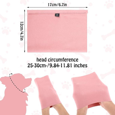 Gjinxi 2Pcs Quiet Ears for Dogs, Hood for Dogs, Dog Ear Cover Hoodies, Dog Calming Aid for Anxiety Relief, Original Calming Band for Dogs & Cats, Pet Grooming & Force Drying
