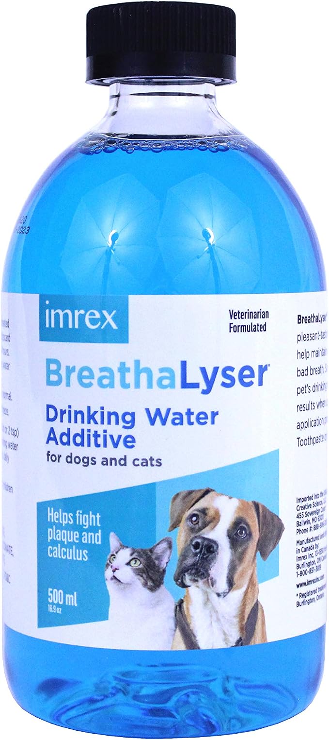 Breathalyser Water Additive for Dogs and Cats, 500 ml