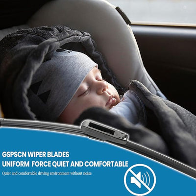 GSPSCN 2 Wipers Replacement for Cooper R55 R56 R57 2013 2014 2015 Original Equipment Windshield Wiper Blades 19"+18" (set of 2)