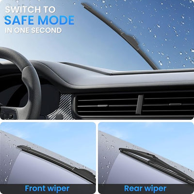 ANIKLUIM® Wiper Blades: 3-Pack Windshield Wipers for Grand Cherokee 2014-2021 - All-Season Beam Design - Plug and Play - Exact Replacement for Jeep Cars (22''/21''/11'')