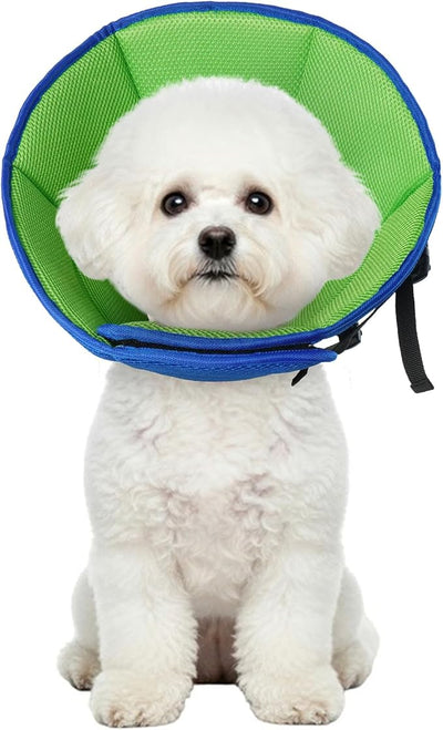 Dog Cone Collar Soft Cone for Medium Dogs After Surgery Adjustable Elizabethan Collar for Dogs to Stop Licking Wounds, Biting Stitches Professional Pet Recovery Cones E-Collar for Dog
