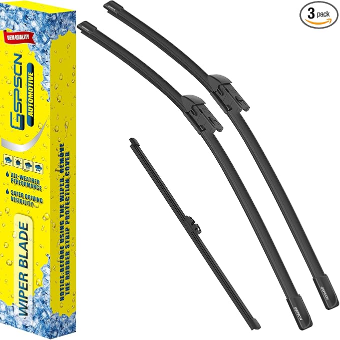 GSPSCN 3 Wipers Replacement For BMW X3 2023-2018，X4 2023-2019，Original Equipment Windshield Wiper Blades Set 26"+20"+11" (Set of 3)