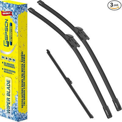 GSPSCN 3 Wipers Replacement For BMW X3 2023-2018，X4 2023-2019，Original Equipment Windshield Wiper Blades Set 26"+20"+11" (Set of 3)