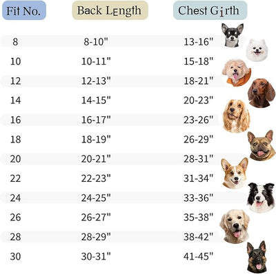 SPACE LION Dog Puffer Jacket, Down Winter Coat, Durable Outdoor Coat for Cold and Windy Conditions, Lightweight & Adjustable Fit Coats for Large Dogs,(Onyx Black, Size24/2XL)