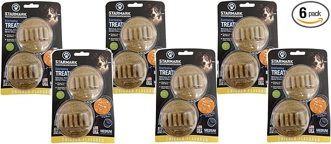 (6 Pack) Everlasting Treat Medium Chicken Made In The Usa