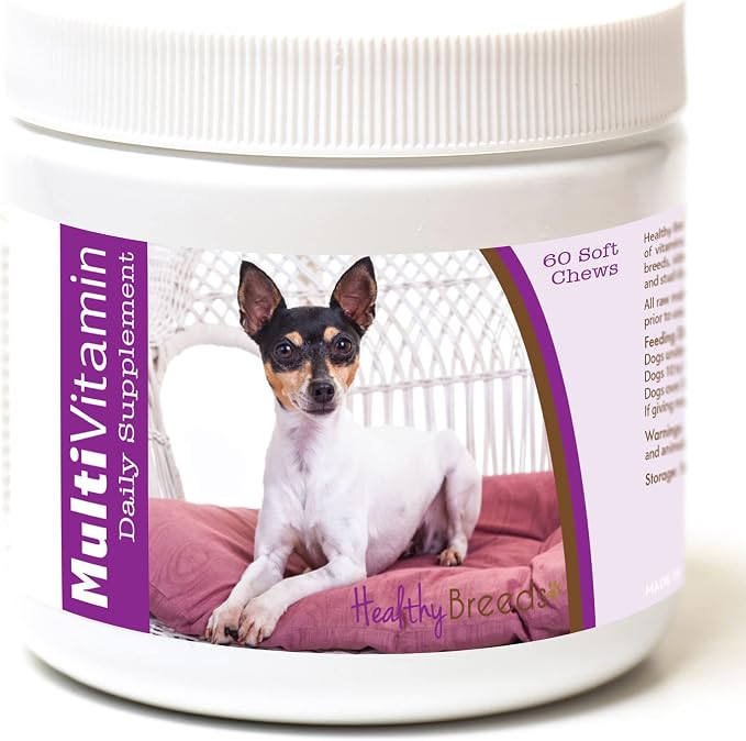 Toy Fox Terrier Multi-Vitamin Soft Chews 60 Count