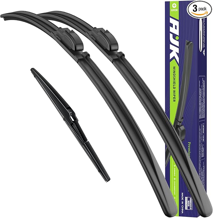 AJK Wiper Blades for Hyundai Santa Fe 2007-2012 | 2-Piece, All Weather, OEM Quality