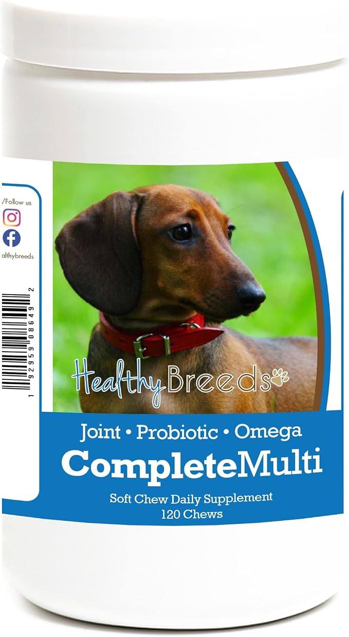 Dachshund All in One Multivitamin Soft Chew 120 Count