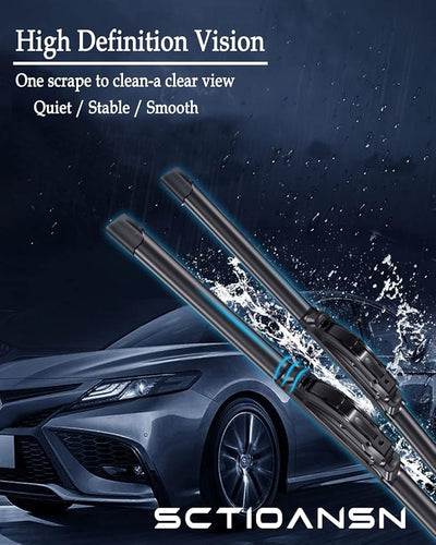 2Pcs Windshield Wipers for Ford F150 F-150 F250 F350 F-Series 2008-1999/Ford Expedition 2006-1999/Ford Explorer 2010-2005-20" + 20", Automotive Replacement Windshield Wiper Blades for My Car(Set of 2)