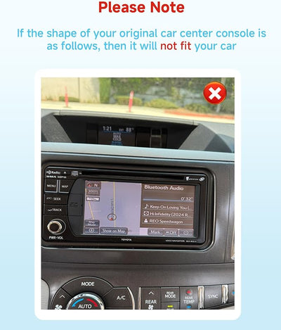 [8 CORE 6G+128G] for Toyota Sienna 2011-2014 Car Radio with Wireless Carplay/Android Auto, 9 Inch Android 15 IPS Touch Screen Car Stereo, Bluetooth, GPS, 5G WiFi, SWC, DSP + Backup Camera