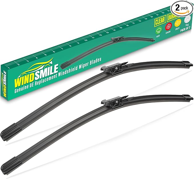 28" 28" Windshield Wiper Blades Replacement for Ford Fusion 2013 2014 2015 2016 2017 2018 2019 2020 / Ford Transit Connect 2014-2022 Original Factory Quality Front Wipers Blade Set - (Pack of 2)