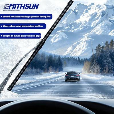 EMITHSUN® Windshield Wipers: Wiper Blades Replacement for Honda CRV CR-V 2002-2006 - Streak-Free & Quiet Visible Clarity While Driving - Exact Replacement for Honda Cars (3 Pack - 21"+20"+10")