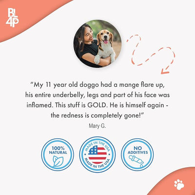 Dog Skin & Coat Soothing Formula – Helps with Persistent Itching, Dryness, Hair Loss & Irritated Skin, 800 Natural Odorless Pills