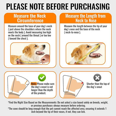 MAXFUT Dog Cone Collar,Soft Cone for Dogs to Stop Licking After Surgery,Non Inflatable Dog Donut Cone (Light Blue, XXL)