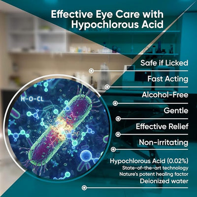 Dog Eye Drops - Cat Eye Drops - Vet Recommended Pet Eye Drops to Clean and Soothe Eye Infections, Allergies, Dry & Pink Eyes, Tear Stain Remover for Dogs, Cats, Horses & Birds (30 ml)