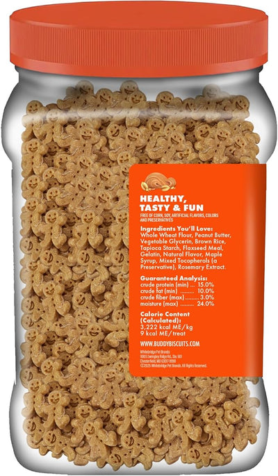 Buddy Softies Soft & Chewy Dog Treats Peanut Butter 20 oz. Jar