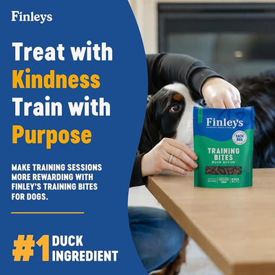 Finley's Training Treats for Puppies, Soft Duck Dog Treats for All Ages and Sizes, Limited Ingredient, Low Calories, 16oz, 1 Pack
