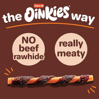 Oinkies Beefy Twists, 14 Count