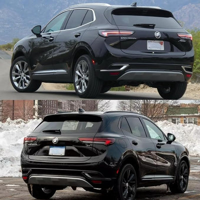 Rear Wiper Blade & Arm Replacement for Buick Envision 2021-2025 2022 2023 2024 OEM Exact Fit Avenir Essence Preferred Sport Touring Trims Rear Back Windshield Wiper Blade Set 42709519 42709518