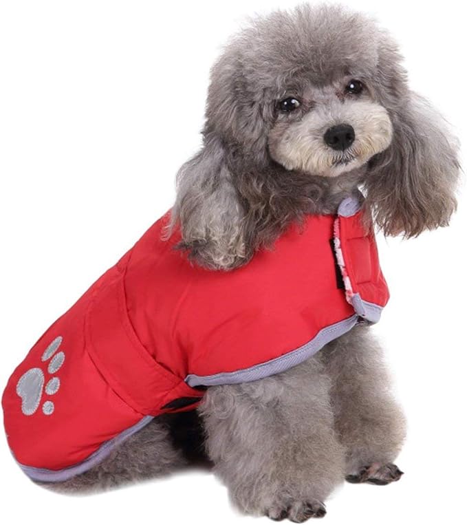 Cold Weather Dog Coats Loft Reversible Winter Fleece Dog Vest Waterproof Pet Jacket Available in Extra Small, Small, Medium, Large Extra Large Sizes