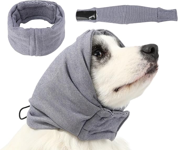 Dog Calming Hoodie, Reducing Noise Wrap, Dog Ear Muffs Noise Protection