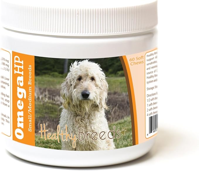 Goldendoodle Omega HP Fatty Acid Skin and Coat Support Soft Chews 60 Count