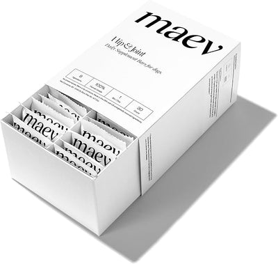 Maev Hip & Joint Supplement Bars for Dogs, with Glucosamine, 30 Count | Human-Grade, Vet-Formulated Chews with Chondroitin | Natural Mobility Support | Made in USA