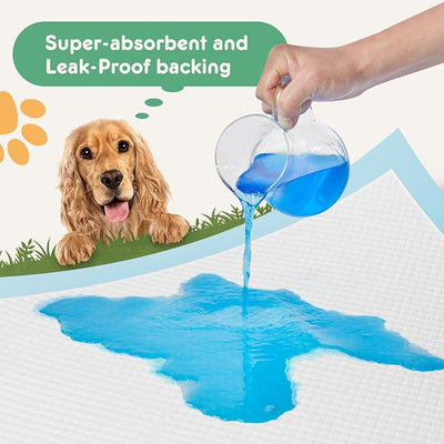 DUMOS 500 Count Puppy Pads for Dogs, 22" x 22" Potty Puppy Training Pad, 6-Layer Dog Cat Pee Pads, Super Absorbency Disposable Pet Leakproof Quick Drying Pad
