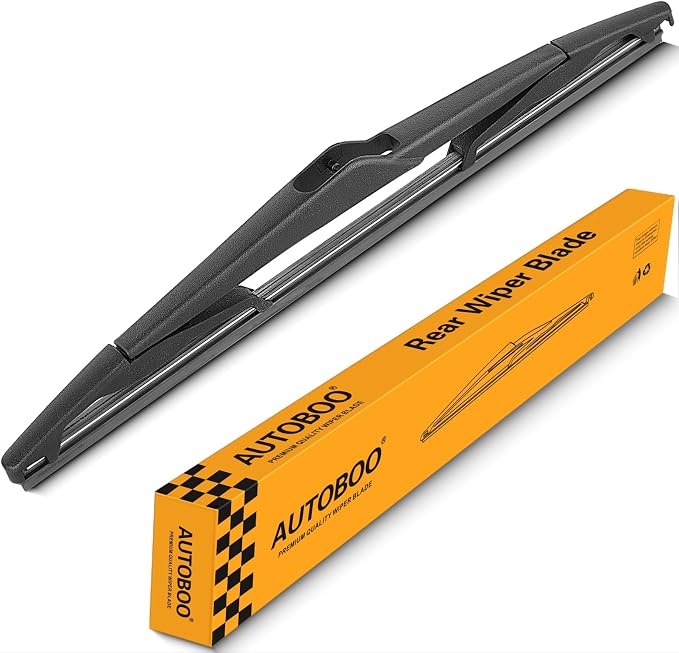 AUTOBOO 12 Inch Rear Wiper Blade Replacement for Ford Focus 2012-2018 Fiesta 11-18 -BACK Windshield Wiper Blade -Original Factory Quality (Pack of 1)
