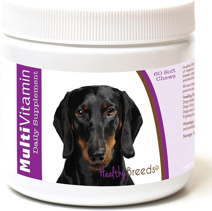 Dachshund Multi-Vitamin Soft Chews 60 Count