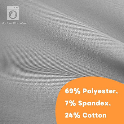Dog Rear Leg Sleeve to Stop Licking, Hind Leg Protector After TPLO Recovery, ACL Surgery, Wounds or Skin Issues, Soft Breathable Comfortable Cover for Large Medium Small Dogs, L,Right, Light Grey